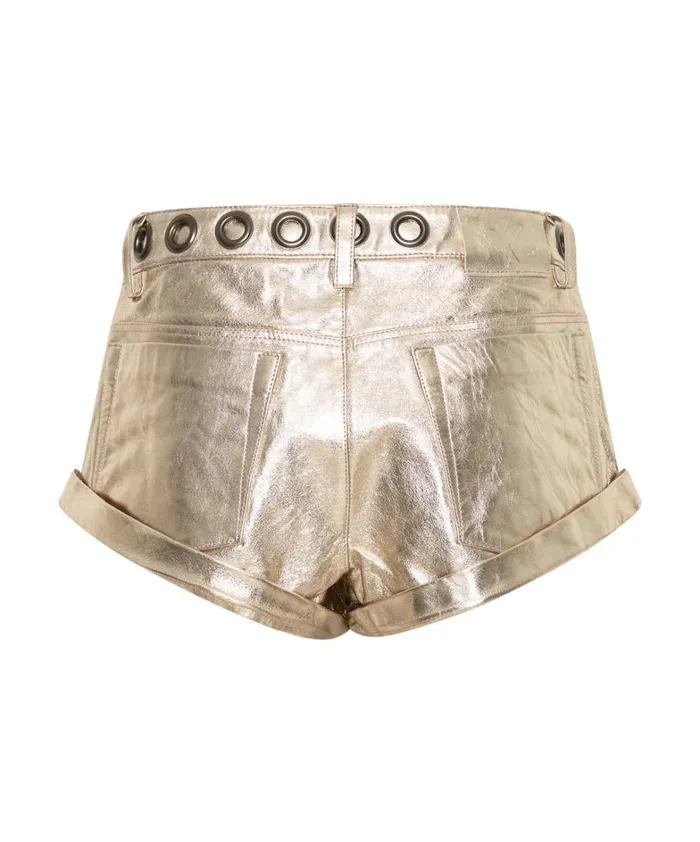 One Teaspoon Bottoms HEARTBREAK HOTEL LEATHER BANDITS 8211 Women