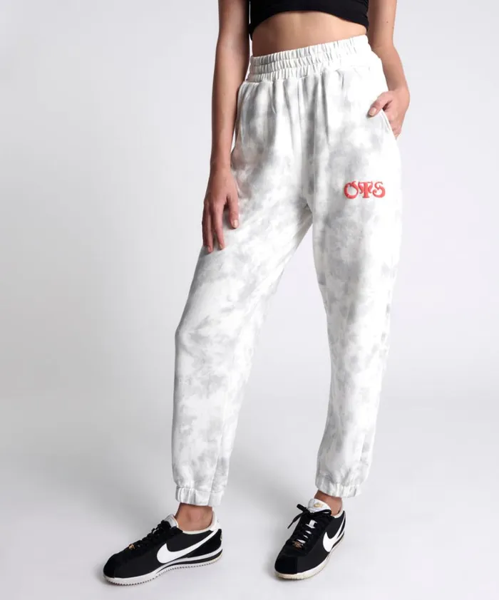One Teaspoon Bottoms OTS HIGH WAIST KICK PANTS WHITE 8211 Women