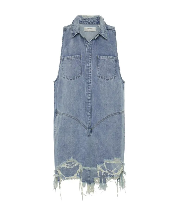 One Teaspoon Denim Dresses HENDRIXE BRAXTON DENIM DRESS 8211 Women One Teaspoon Denim Dresses HENDRIXE BRAXTON DENIM DRESS 8211 Women