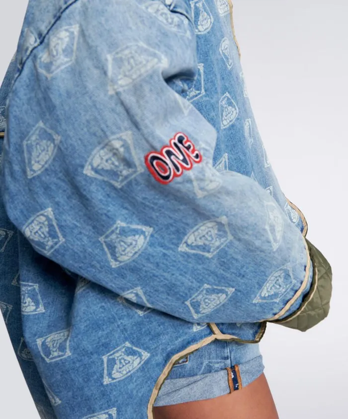 One Teaspoon Denim Jackets STUFFED MEDUSA DENIM JACKET 8211 Women