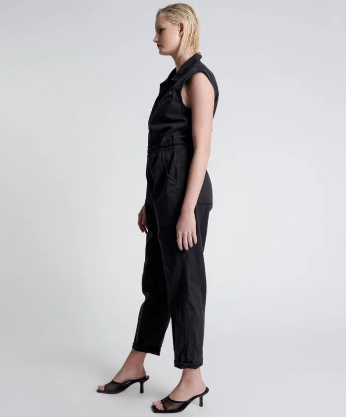 One Teaspoon Denim Jumpsuits SLEEVELESS OLIVIA AVIATOR JUMPSUIT 8211 Women