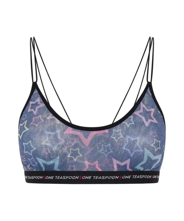 One Teaspoon Intimates SENSORY STAR MESH LOLA BRALETTE 8211 Women One Teaspoon Intimates SENSORY STAR MESH LOLA BRALETTE 8211 Women