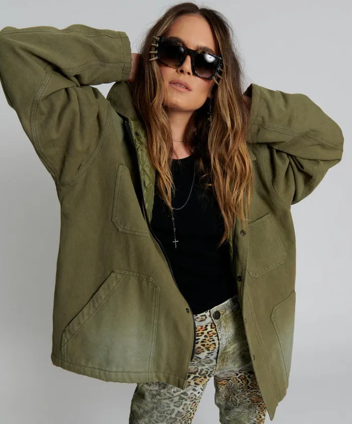 One Teaspoon Jackets MY BOYFRIENDS JACKET KHAKI 8211 Women One Teaspoon Jackets MY BOYFRIENDS JACKET KHAKI 8211 Women