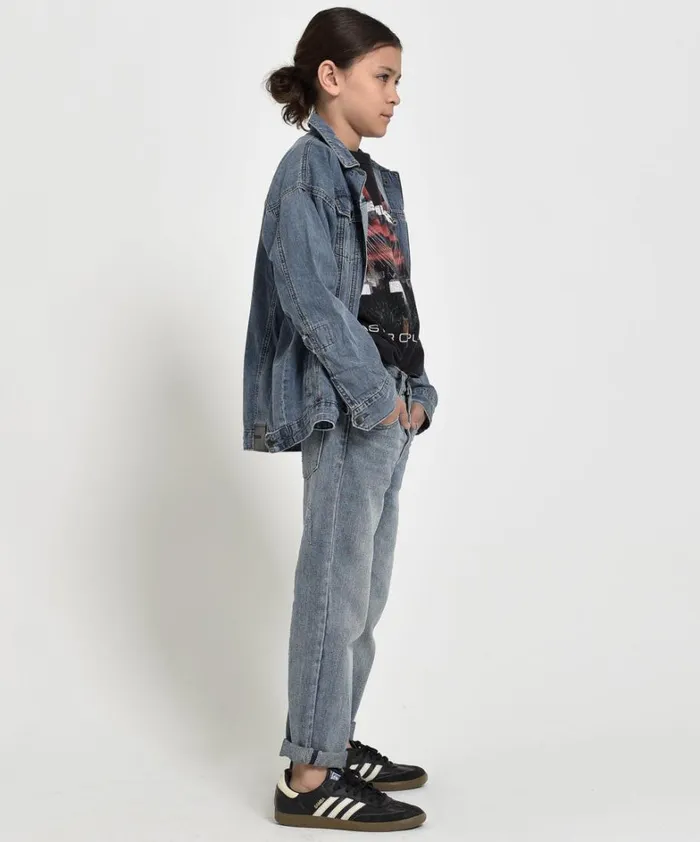 One Teaspoon Kids KIDS AWESOME BAGGIES STRAIGHT LEG JEAN 8211 Kids