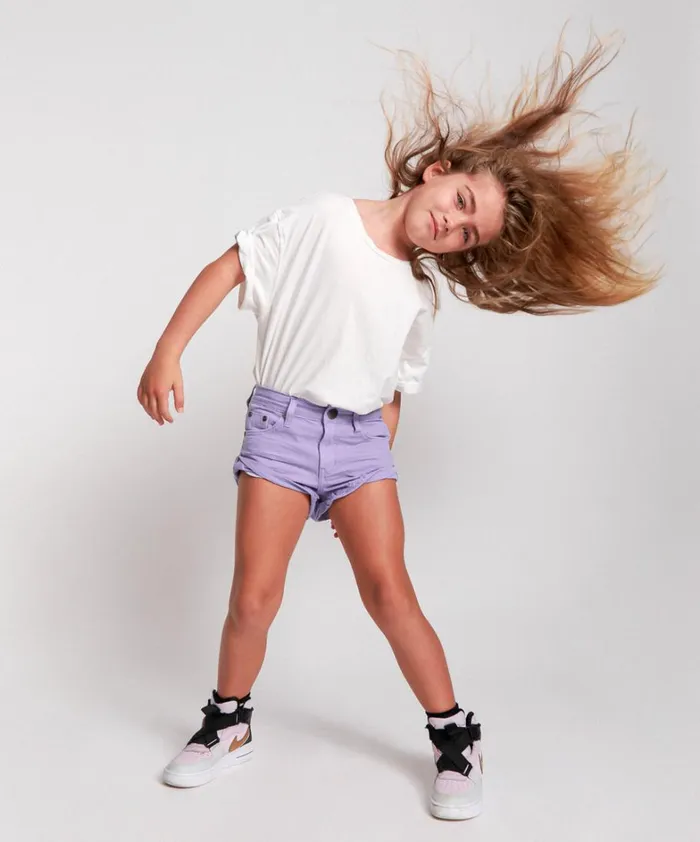 One Teaspoon Kids KIDS PURPLE DOVE BANDITS 8211 Kids One Teaspoon Kids KIDS PURPLE DOVE BANDITS 8211 Kids