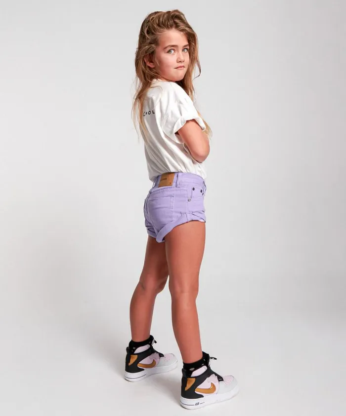 One Teaspoon Kids KIDS PURPLE DOVE BANDITS 8211 Kids One Teaspoon Kids KIDS PURPLE DOVE BANDITS 8211 Kids