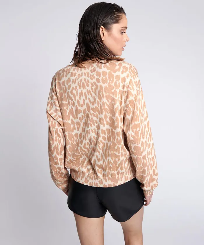 One Teaspoon Knitwear ANIMAL HAPHAZARD KNIT SWEATER 8211 Women One Teaspoon Knitwear ANIMAL HAPHAZARD KNIT SWEATER 8211 Women