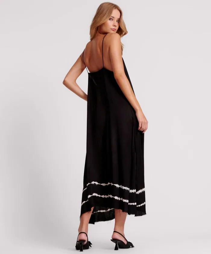 One Teaspoon Midi and Maxi Dresses ECLIPSE HAND DYED DELIRIOUS MAXI SLIP DRESS 8211 Women