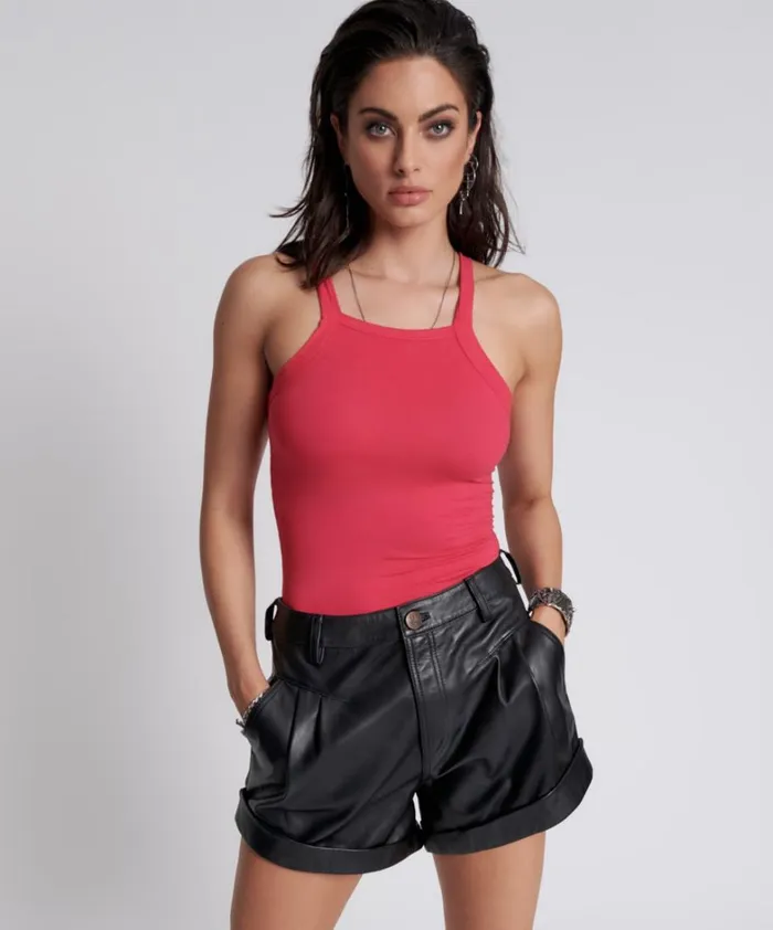 One Teaspoon Tees and Tanks ALL SMILES VICE TANK 8211 Women