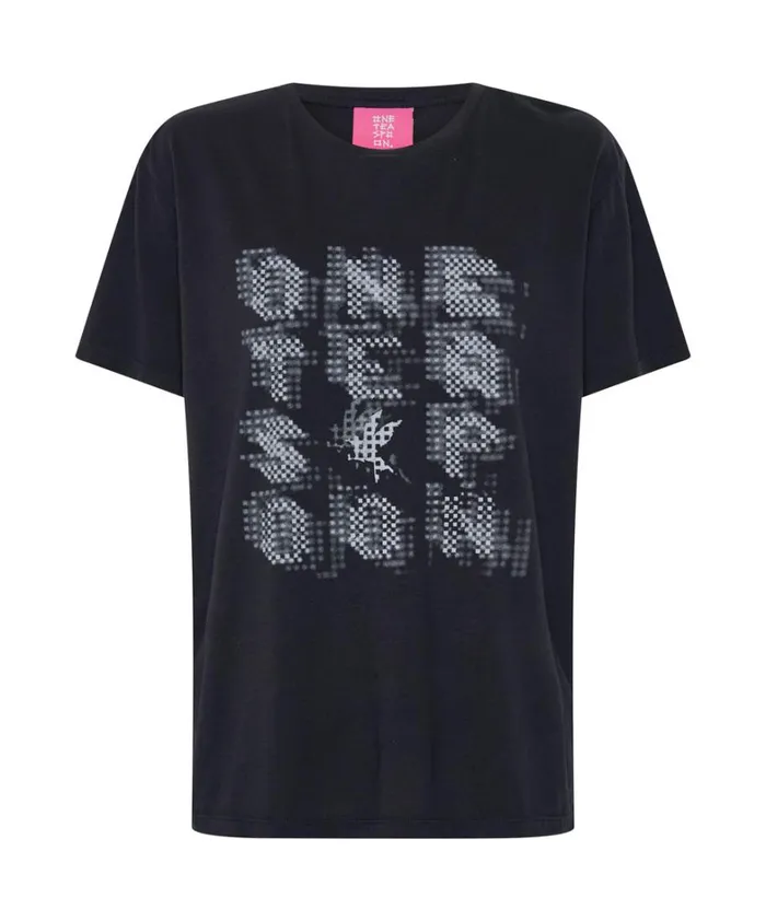 One Teaspoon Tees and Tanks ONE TEASPOON POSTER PRINT CREW TEE 8211 Women One Teaspoon Tees and Tanks ONE TEASPOON POSTER PRINT CREW TEE 8211 Women