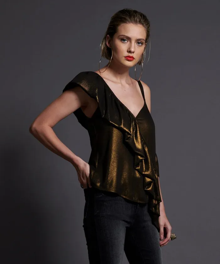One Teaspoon Tops BRONZE ASHLEY TOP 8211 Women