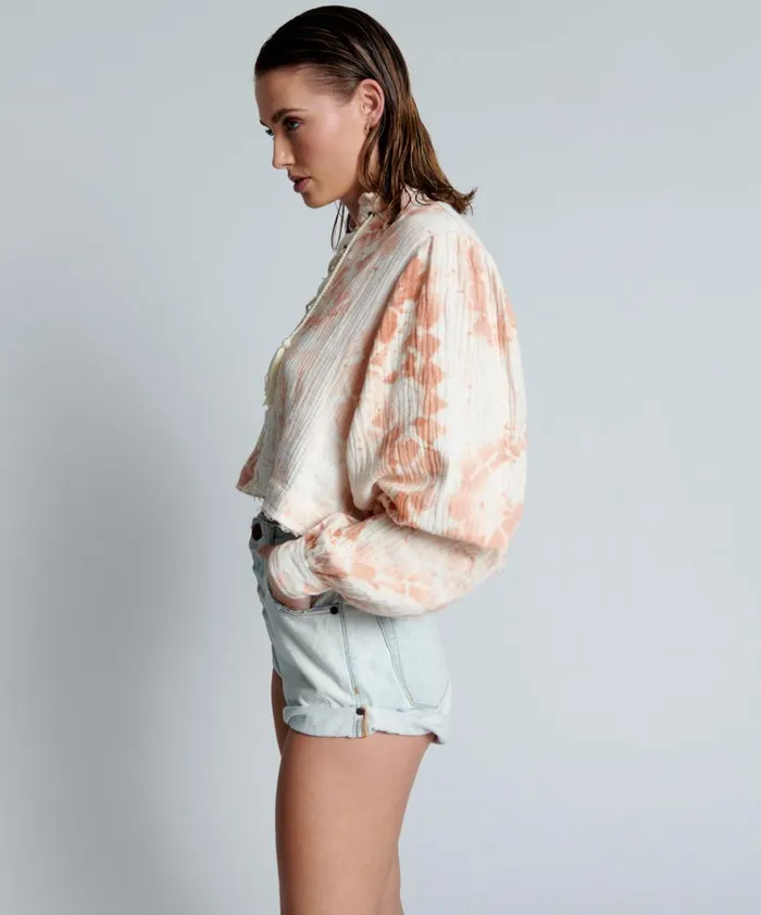One Teaspoon Tops SOFT SNAKE RHIANNON TOP 8211 Women One Teaspoon Tops SOFT SNAKE RHIANNON TOP 8211 Women