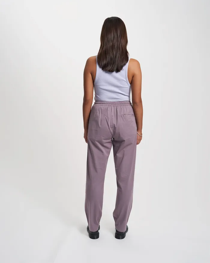 Organic Twill Pants 8211 Lava Grey Women Pants Colorfulstandard