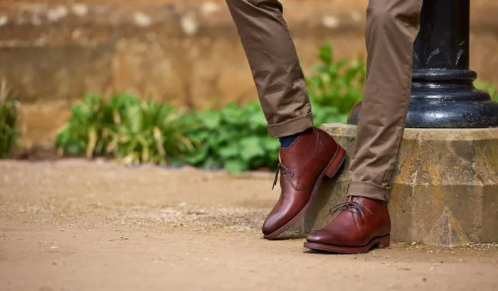 Orkney 8211 Cherry Grain Men Barker Shoes Mens Boots