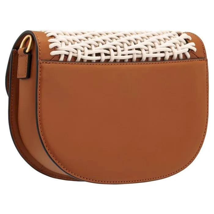 Oroton Crossbody Women Dahlia Collectable Saddle Bag Amber