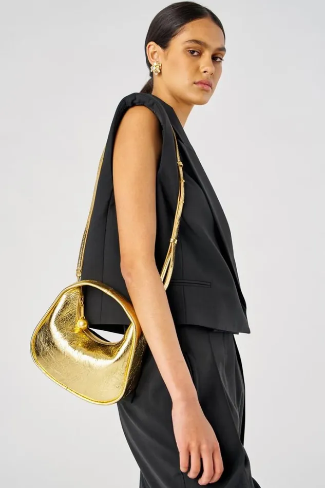 Oroton Mini Bags Women Clara Mini Bag Gold