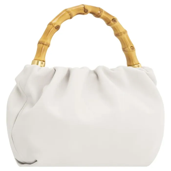 Oroton Mini Bags Women Gretel Mini Top Handle Clotted Cream