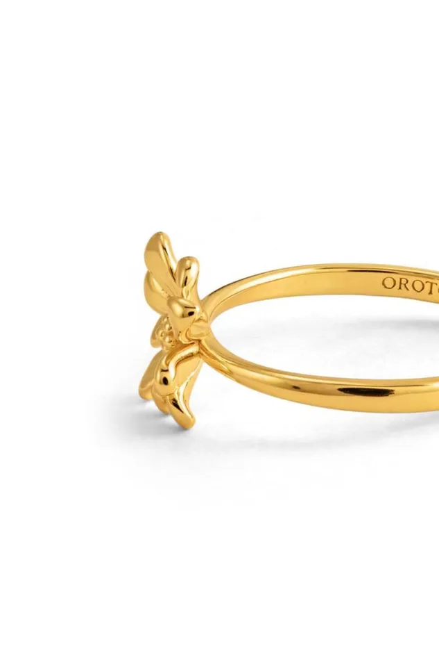 Oroton Rings Jewellery Daisy Ring 18k Gold