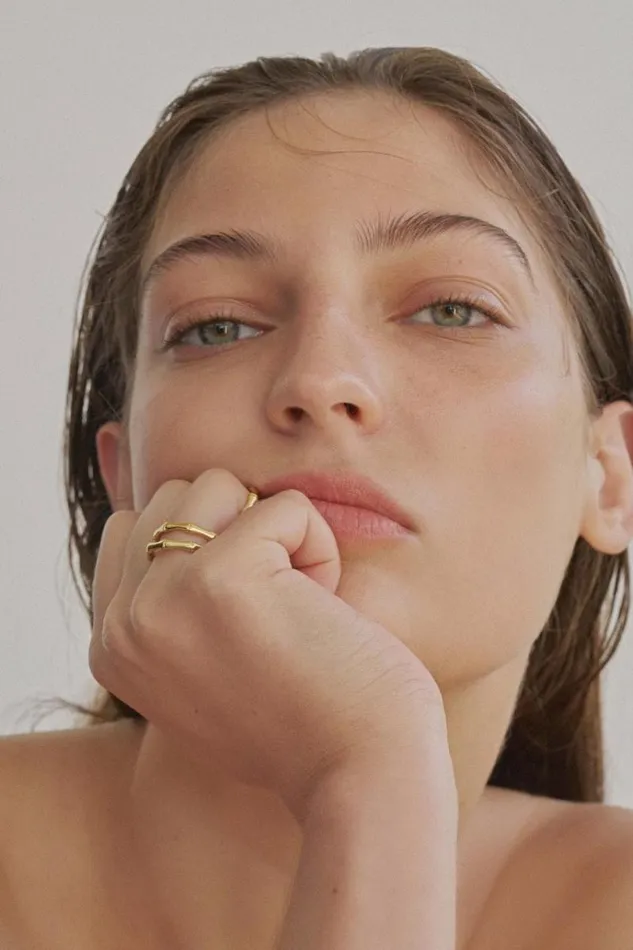 Oroton Rings Jewellery Fife Ring 18k Gold