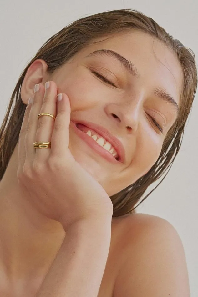 Oroton Rings Jewellery Fife Ring 18k Gold