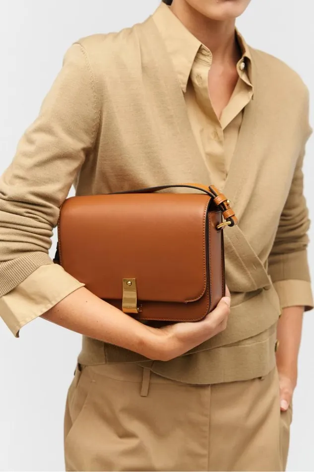 Oroton Shoulder Women Etta Large Day Bag Amber