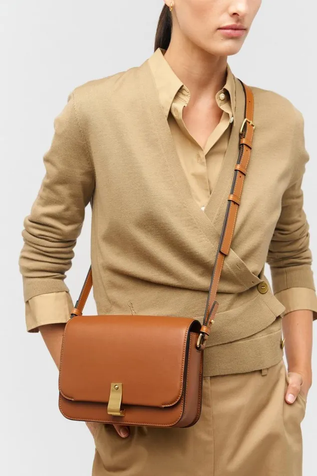 Oroton Shoulder Women Etta Large Day Bag Amber