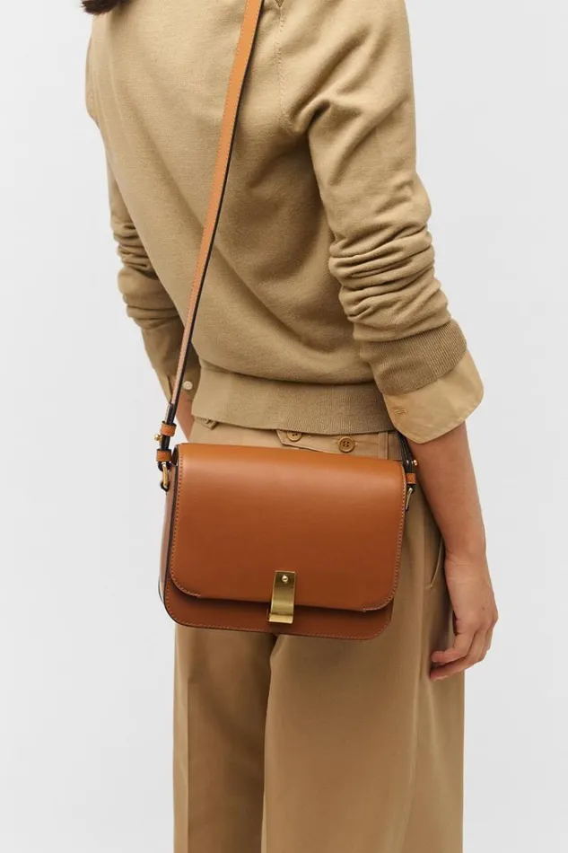 Oroton Shoulder Women Etta Large Day Bag Amber