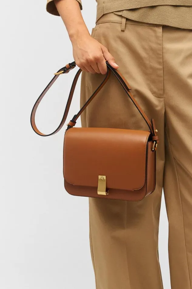 Oroton Shoulder Women Etta Large Day Bag Amber