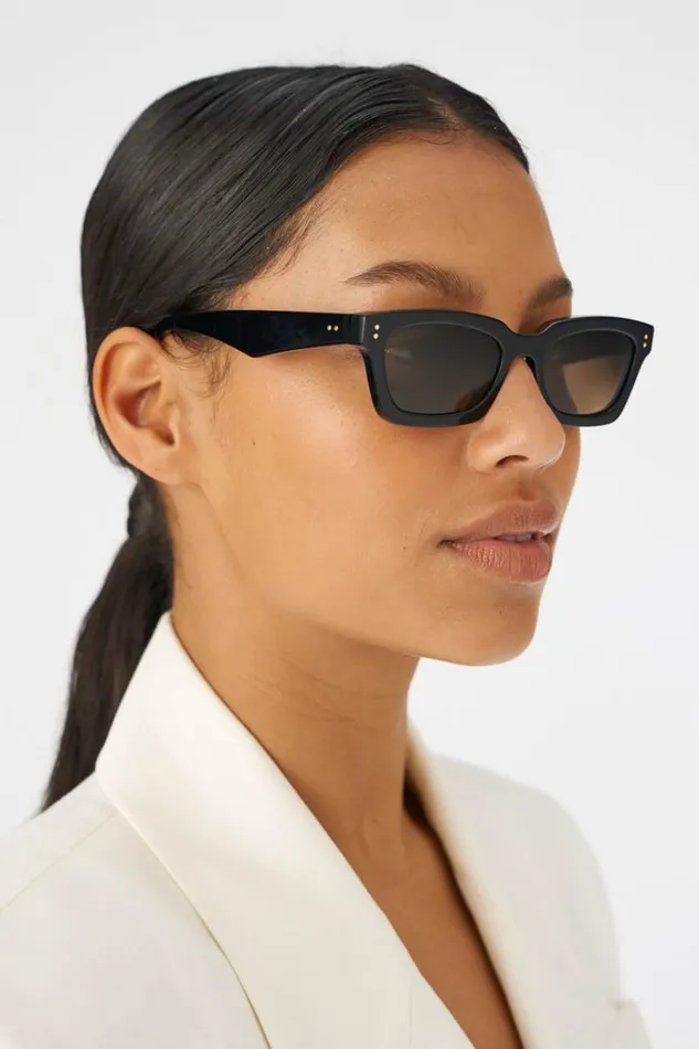 Oroton Sunglasses Accessories Wilder Polarised Sunglasses Black