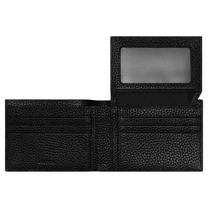 Oroton Wallets Men Marcus 12 Card Wallet Black