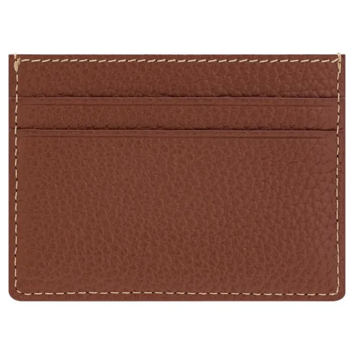 Oroton Wallets Men Marcus Card Sleeve Dark Whiskey