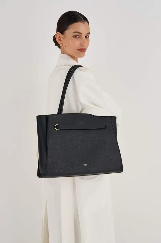 Oroton Work Women Audrey Large Tote Black