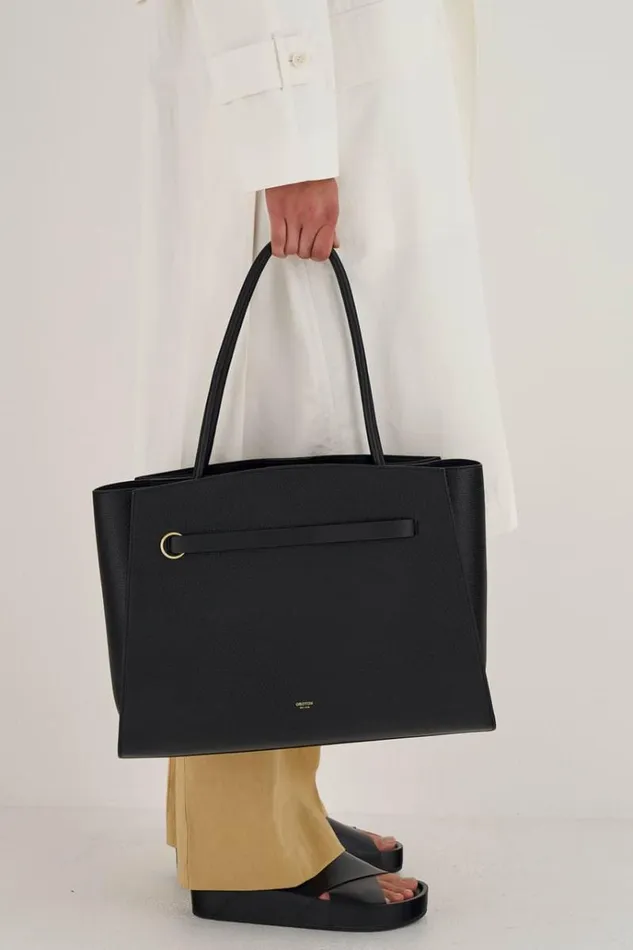 Oroton Work Women Audrey Large Tote Black