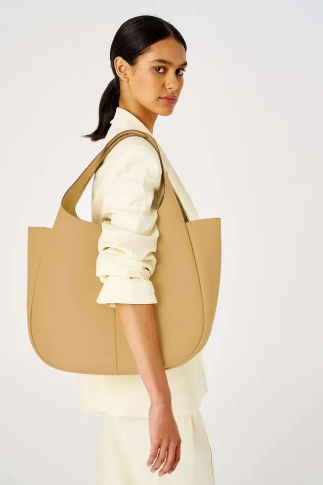 Oroton Work Women Emilia Large Tote Camel