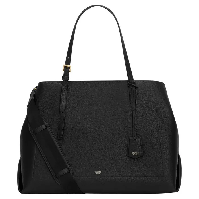 Oroton Work Women Margot Baby Bag and Mat Black