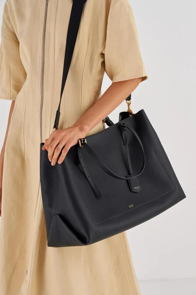 Oroton Work Women Margot Baby Bag and Mat Black