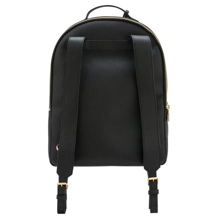 Oroton Work Women Margot Zip Backpack Black