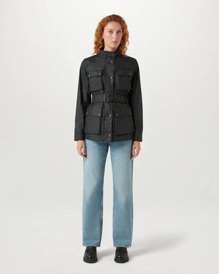 Outerwear Best Sellers Women Belstaff Trialmaster Jacket Dark Navy Outerwear Best Sellers Women Belstaff Trialmaster Jacket Dark Navy