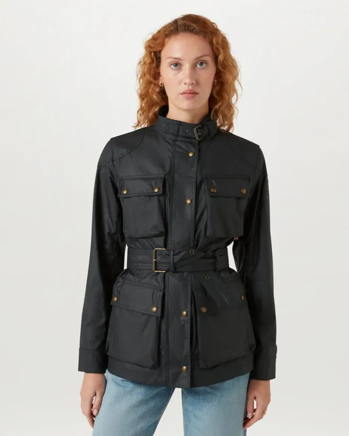Outerwear Best Sellers Women Belstaff Trialmaster Jacket Dark Navy Outerwear Best Sellers Women Belstaff Trialmaster Jacket Dark Navy