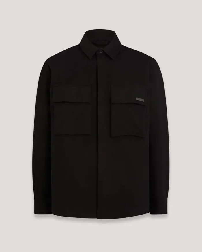 Overshirts Men Belstaff Maker Overshirt Black
