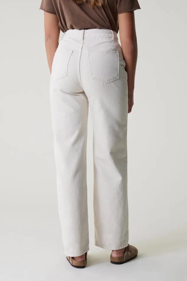 Pants and Jeans Women Leon and Harper Francois Multi Jeans Off White