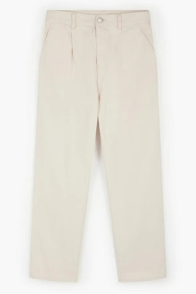 Pants and Jeans Women Leon and Harper Patrick Pln1 Jeans Off White