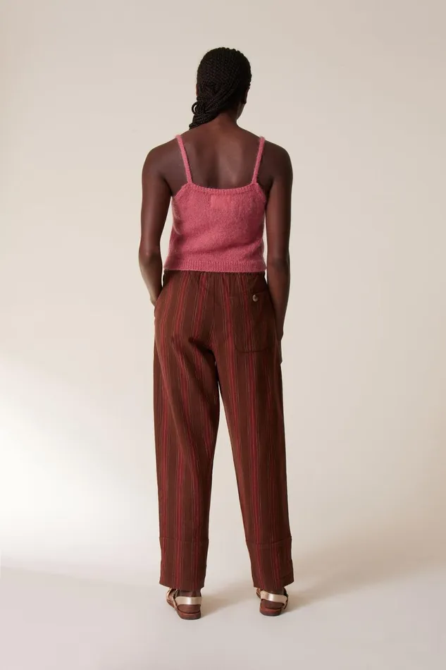 Pants and Jeans Women Leon and Harper Perla Matelas Pants Brown