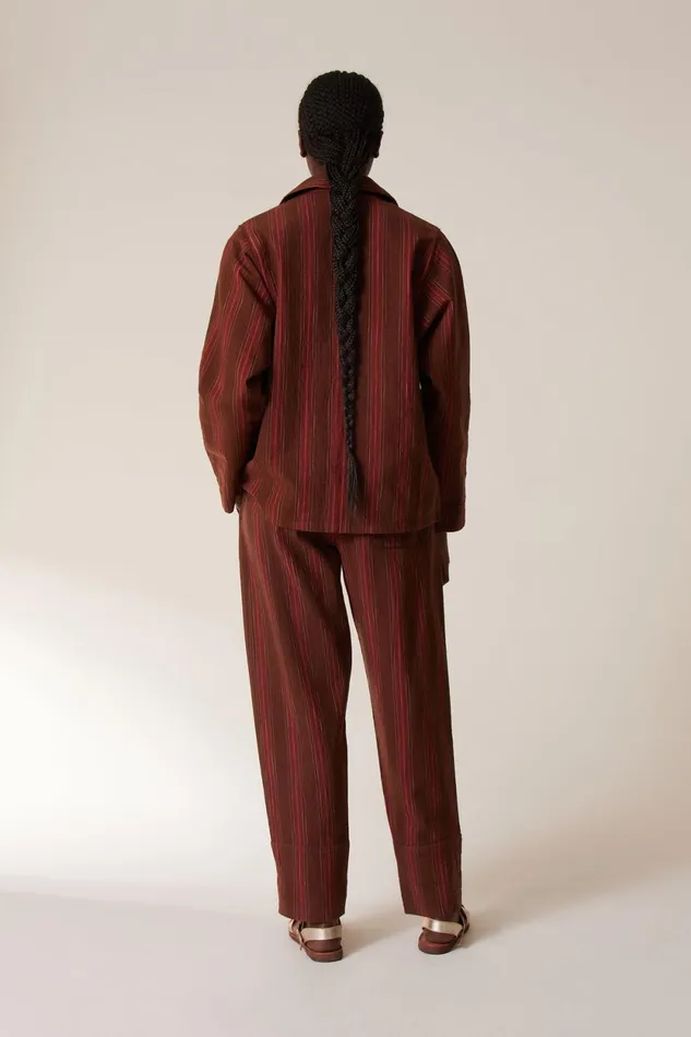 Pants and Jeans Women Leon and Harper Perla Matelas Pants Brown