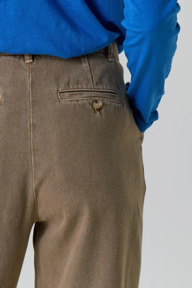 Pants and Jeans Women Leon and Harper Phil Pln1 Trousers Beige