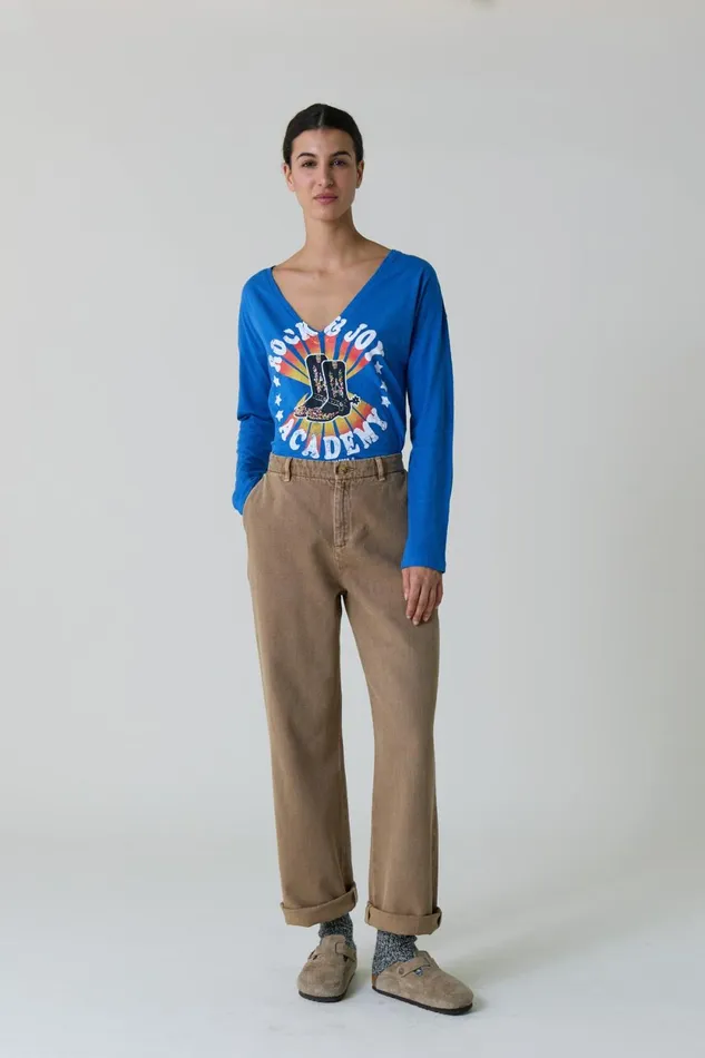 Pants and Jeans Women Leon and Harper Phil Pln1 Trousers Beige