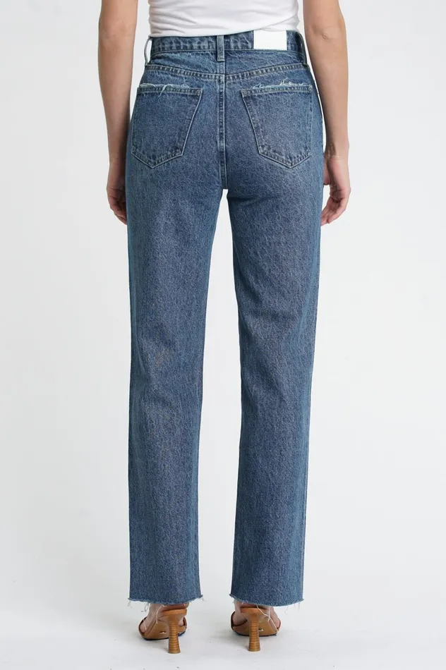 Pistola Denim Cassie Super High Rise Straight 8211 Woodstock Women Denim