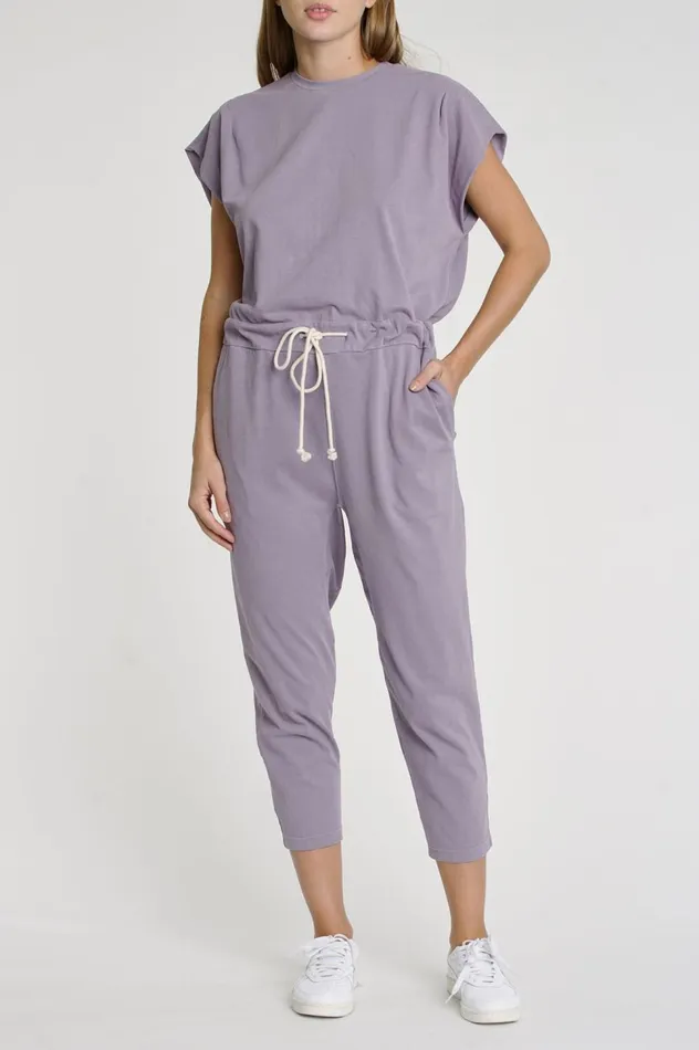 Pistola Denim Decklin Sleeveless Jumpsuit 8211 Lilac Smoke Women Jumpsuits and Dresses