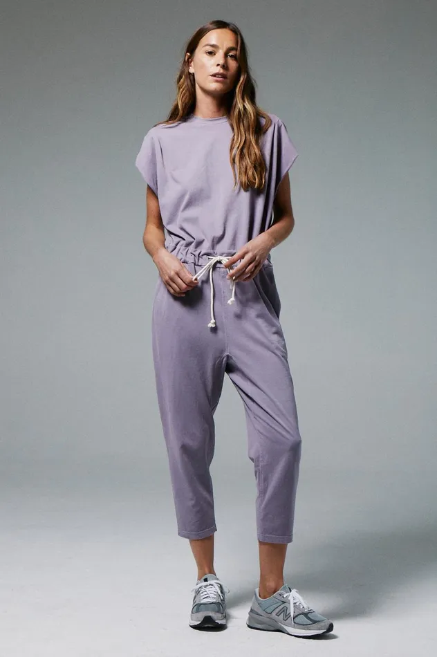 Pistola Denim Decklin Sleeveless Jumpsuit 8211 Lilac Smoke Women Jumpsuits and Dresses