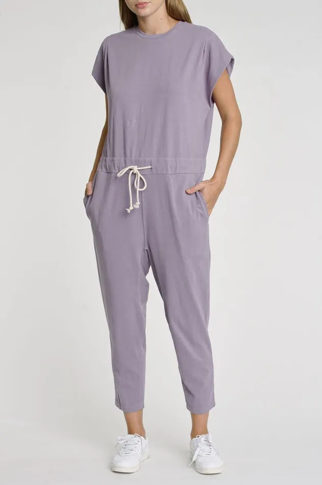 Pistola Denim Decklin Sleeveless Jumpsuit 8211 Lilac Smoke Women Jumpsuits and Dresses